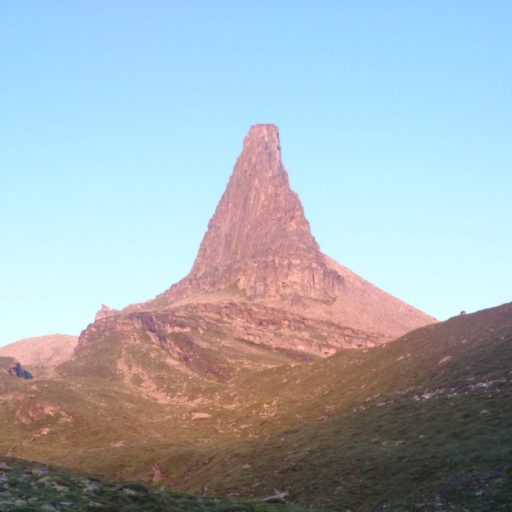 Zerfreilahorn im Sonnenaufgang
