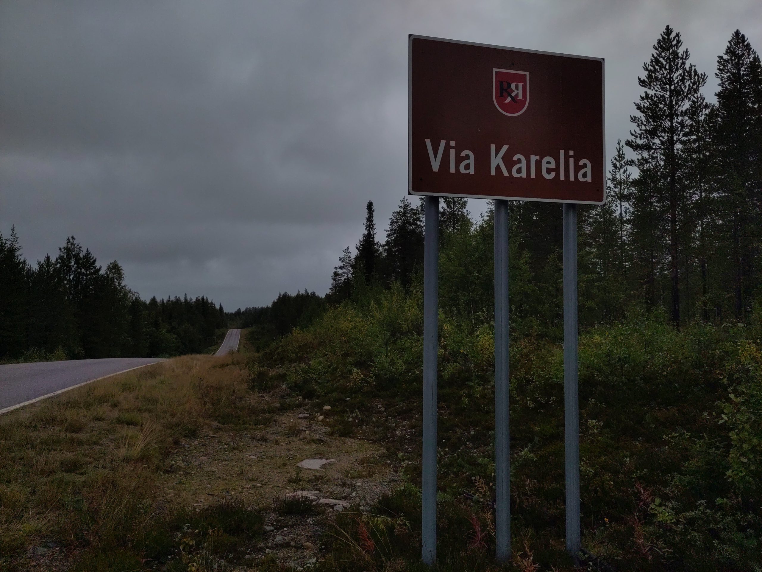 Unterwegs auf der Via Karelia