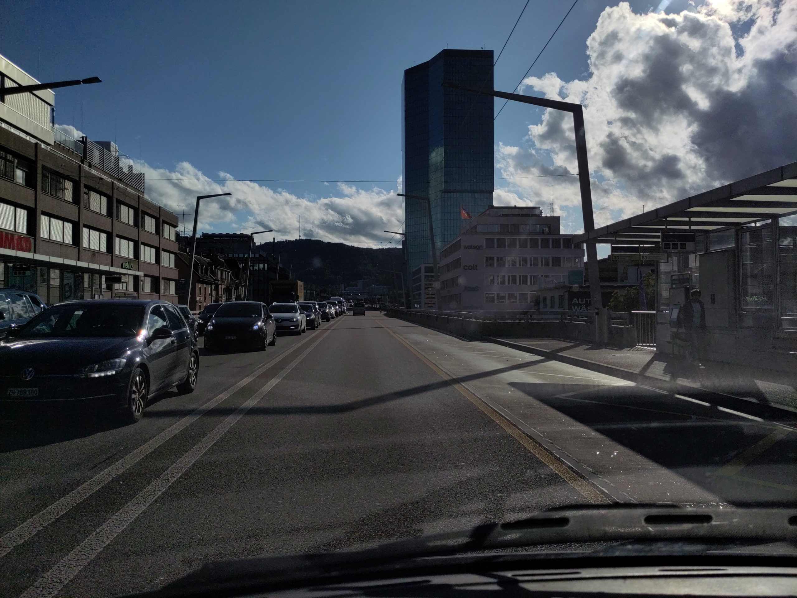 Kilometerfressend nach Hause