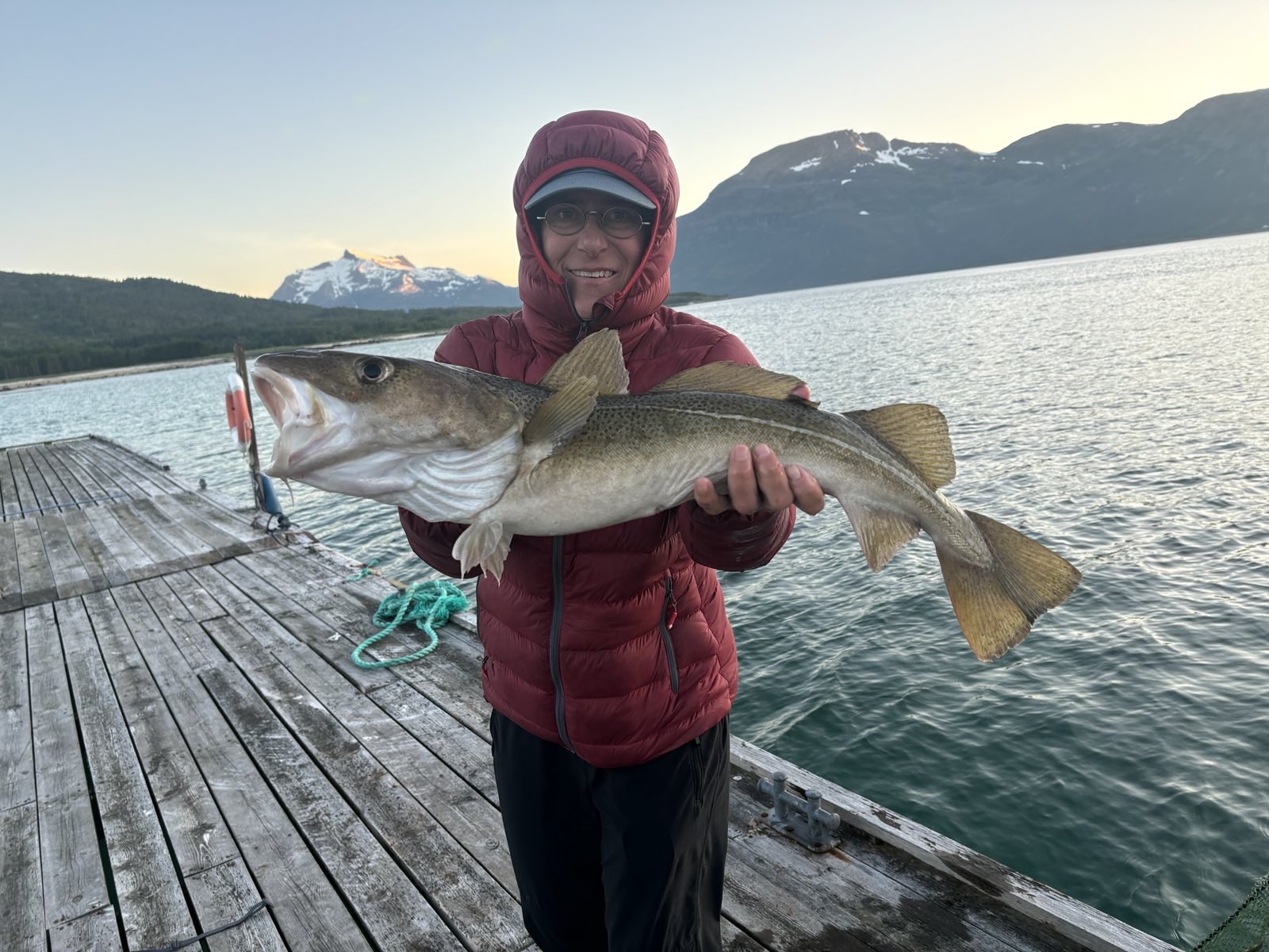 Letzte Fische mit Milan